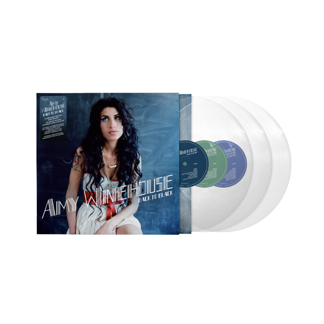 Back To Black 20: Deluxe Clear Vinyl 3LP - Amy Winehouse