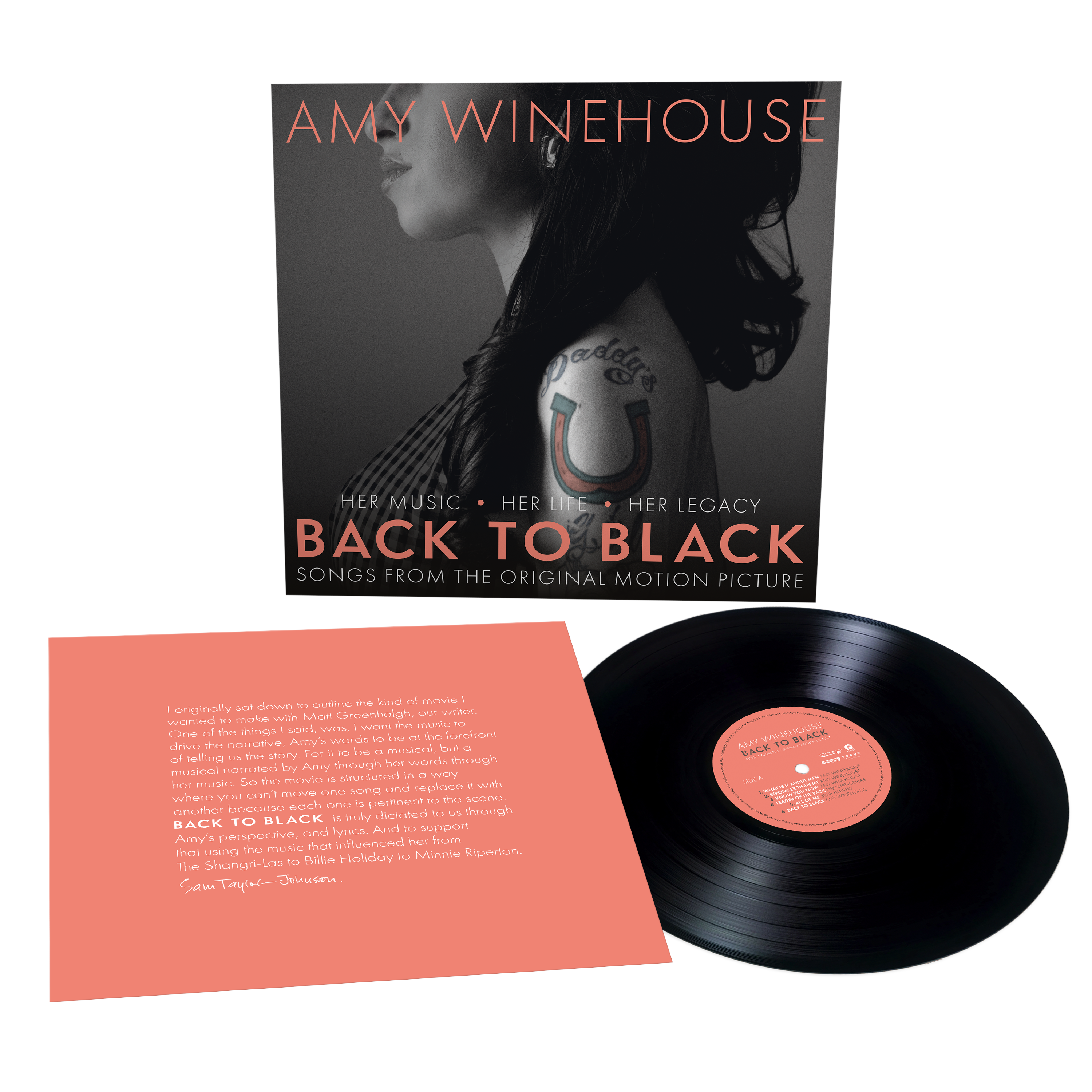 Original Soundtrack - Back To Black - Songs from the Original Motion Picture: Vinyl LP