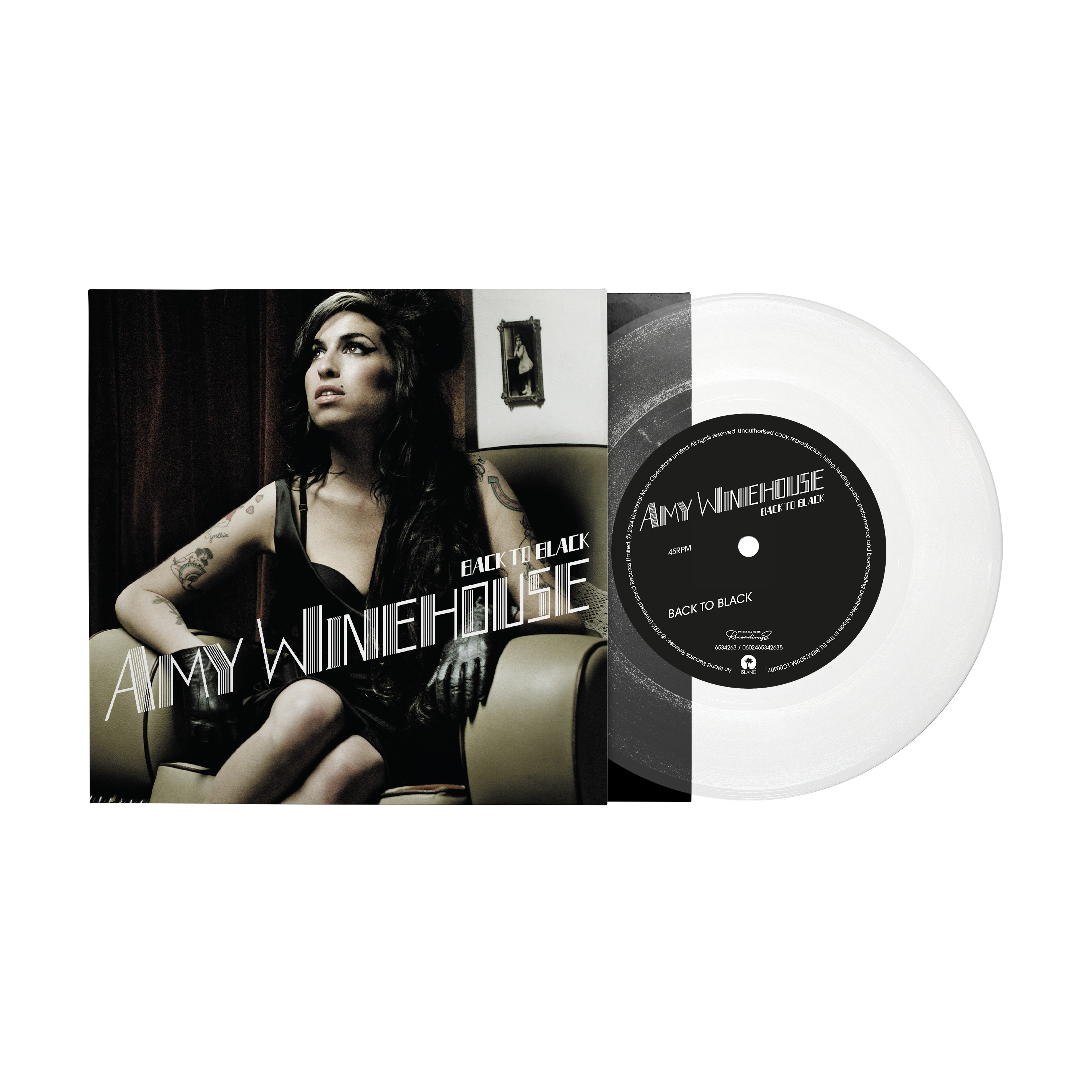 Amy Winehouse - Back To Black 7" (Spotify Fans First Exclusive)