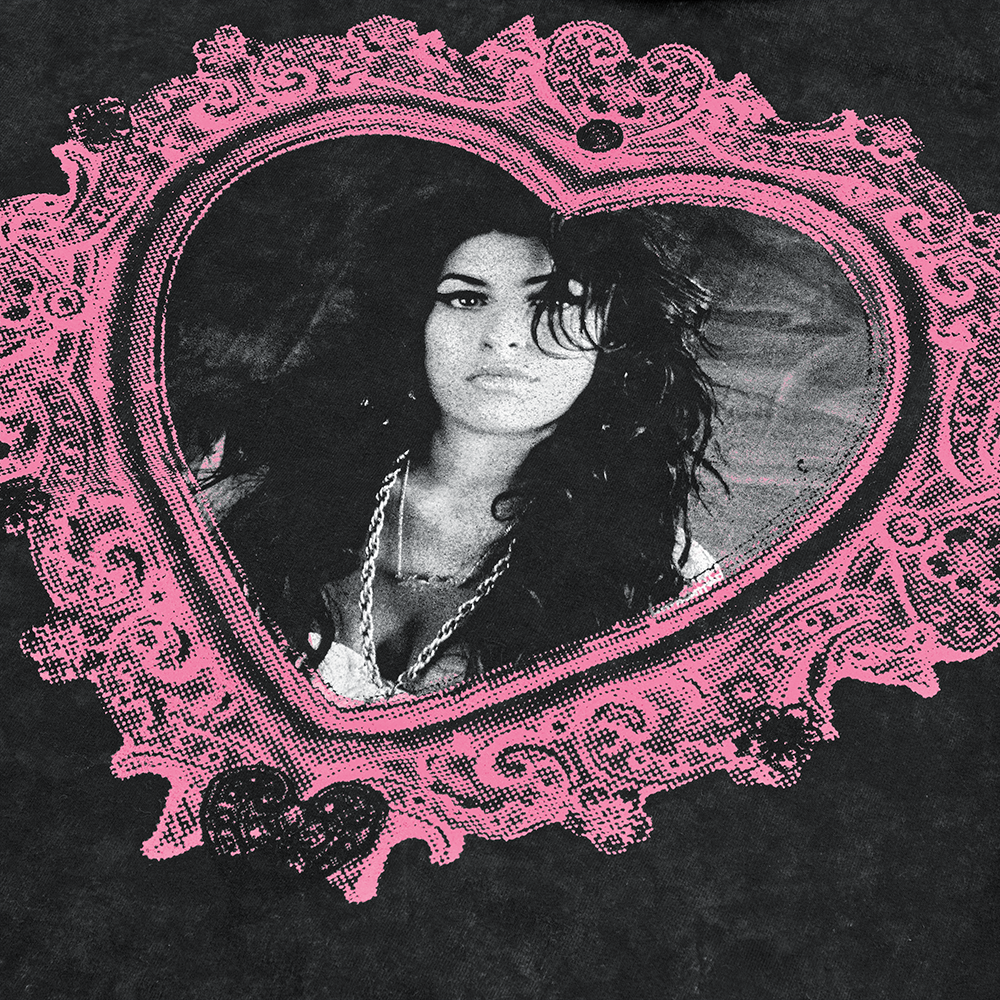 Amy Winehouse - Heart Frame Hoodie