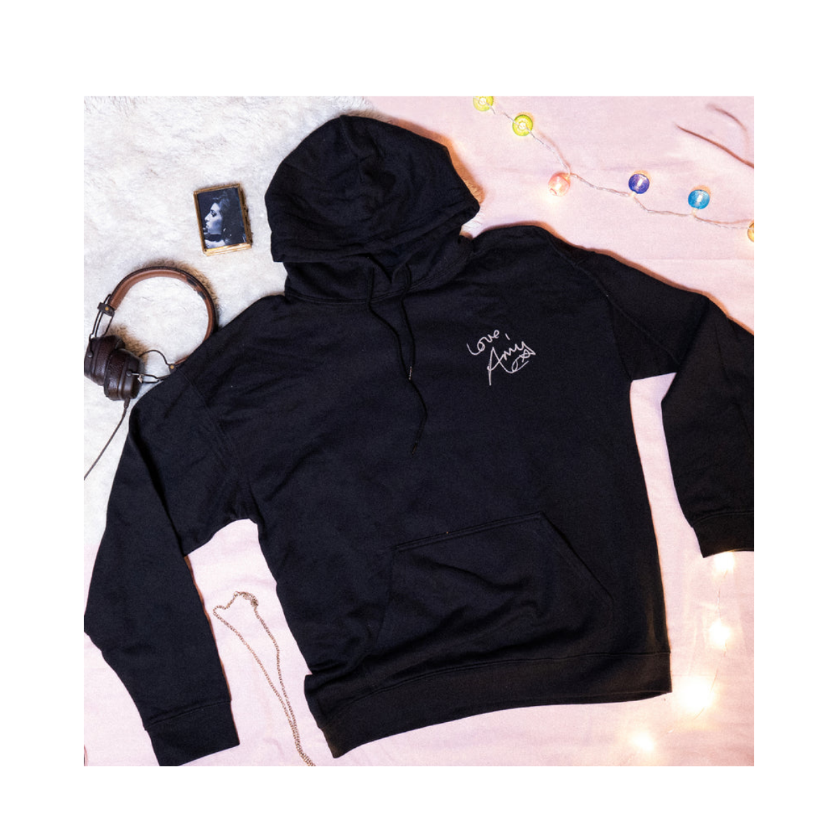 Amy Winehouse - Black Love Amy Photo Hoodie