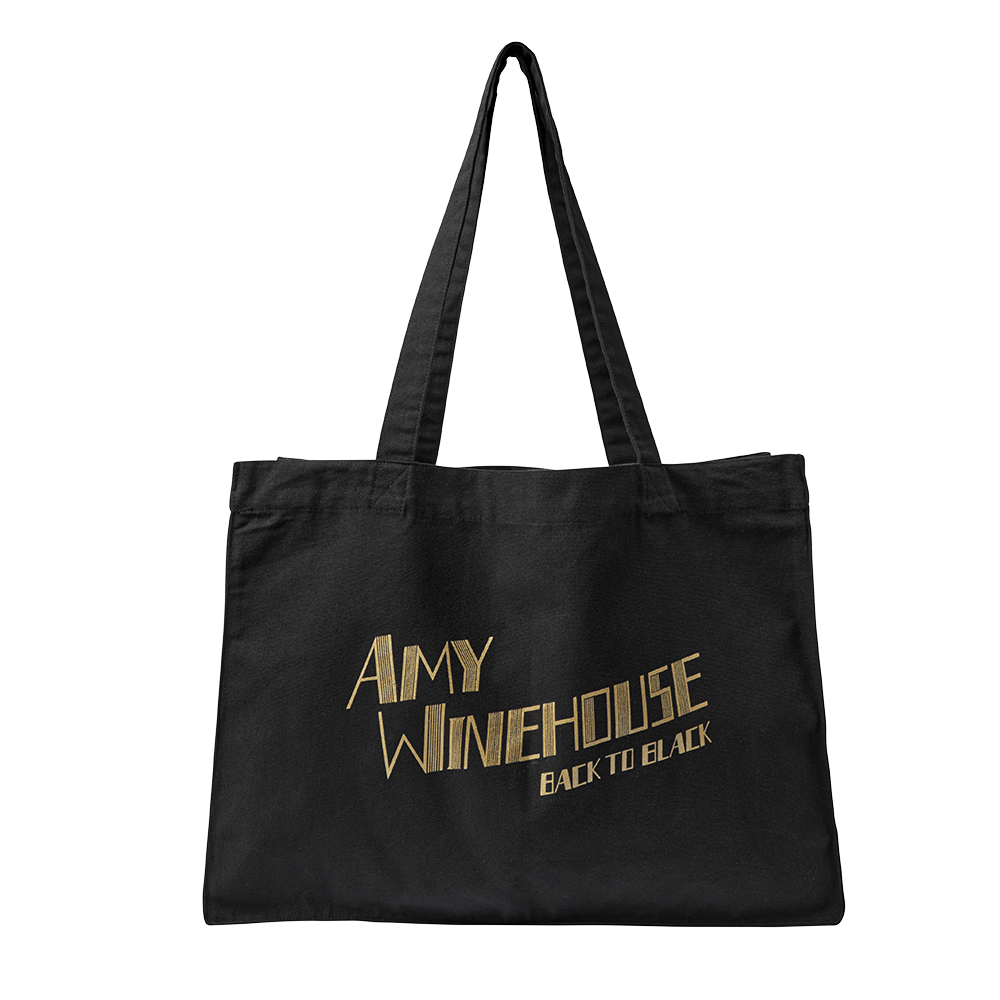 Amy Winehouse - Amy Winehouse Back to Black Tote Bag