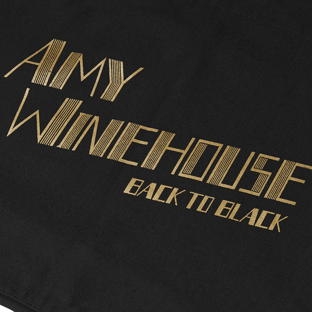 Amy Winehouse - Amy Winehouse Back to Black Tote Bag