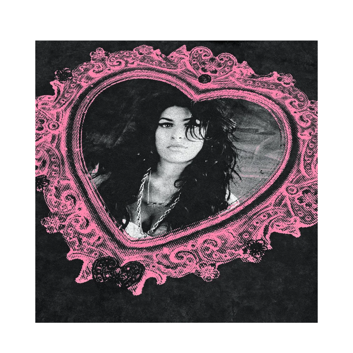 Amy Winehouse - Heart Frame Hoodie