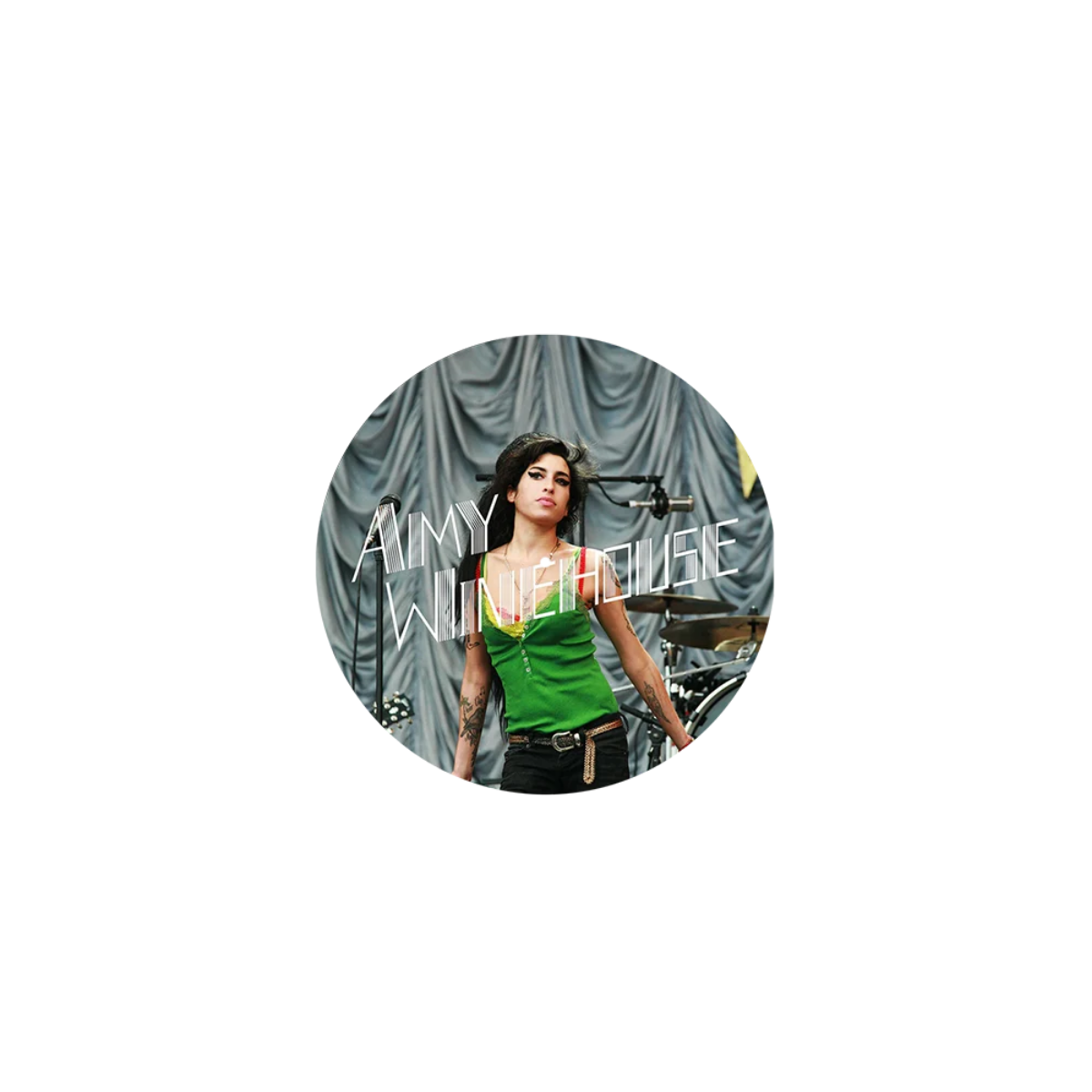 Amy Winehouse - Live At Glastonbury Slipmat