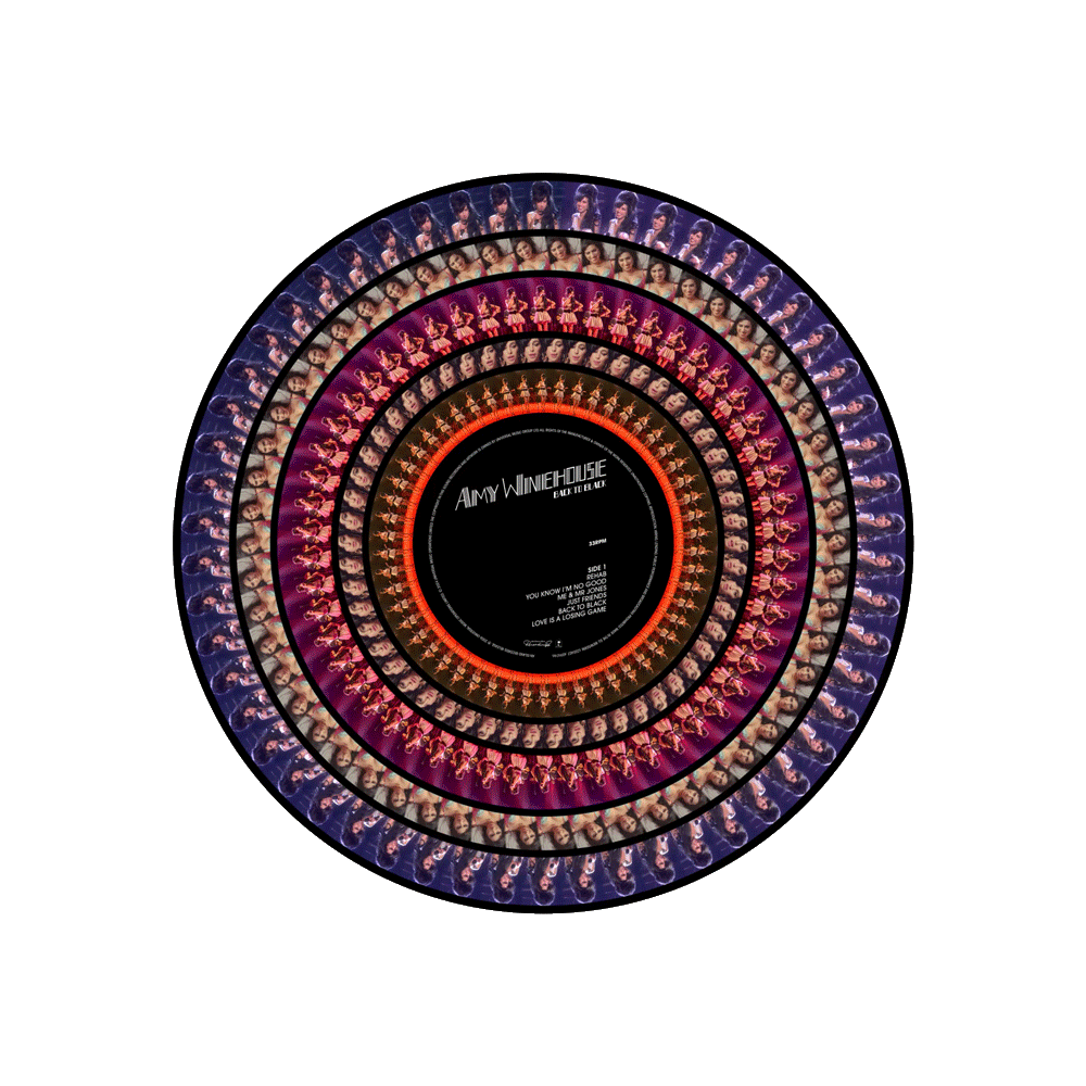 Back To Black 20: Zoetrope Vinyl LP + Montage Tee