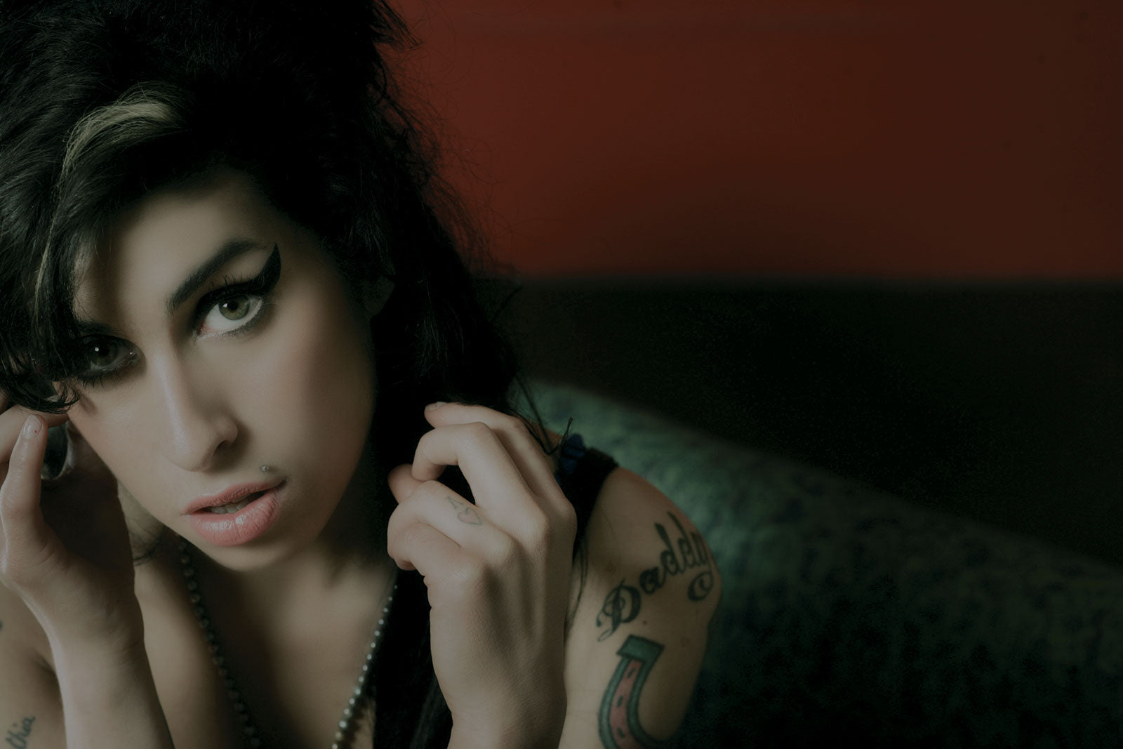 Amy Winehouse: Álbum de vinilo LP (franco, parte trasera en negro