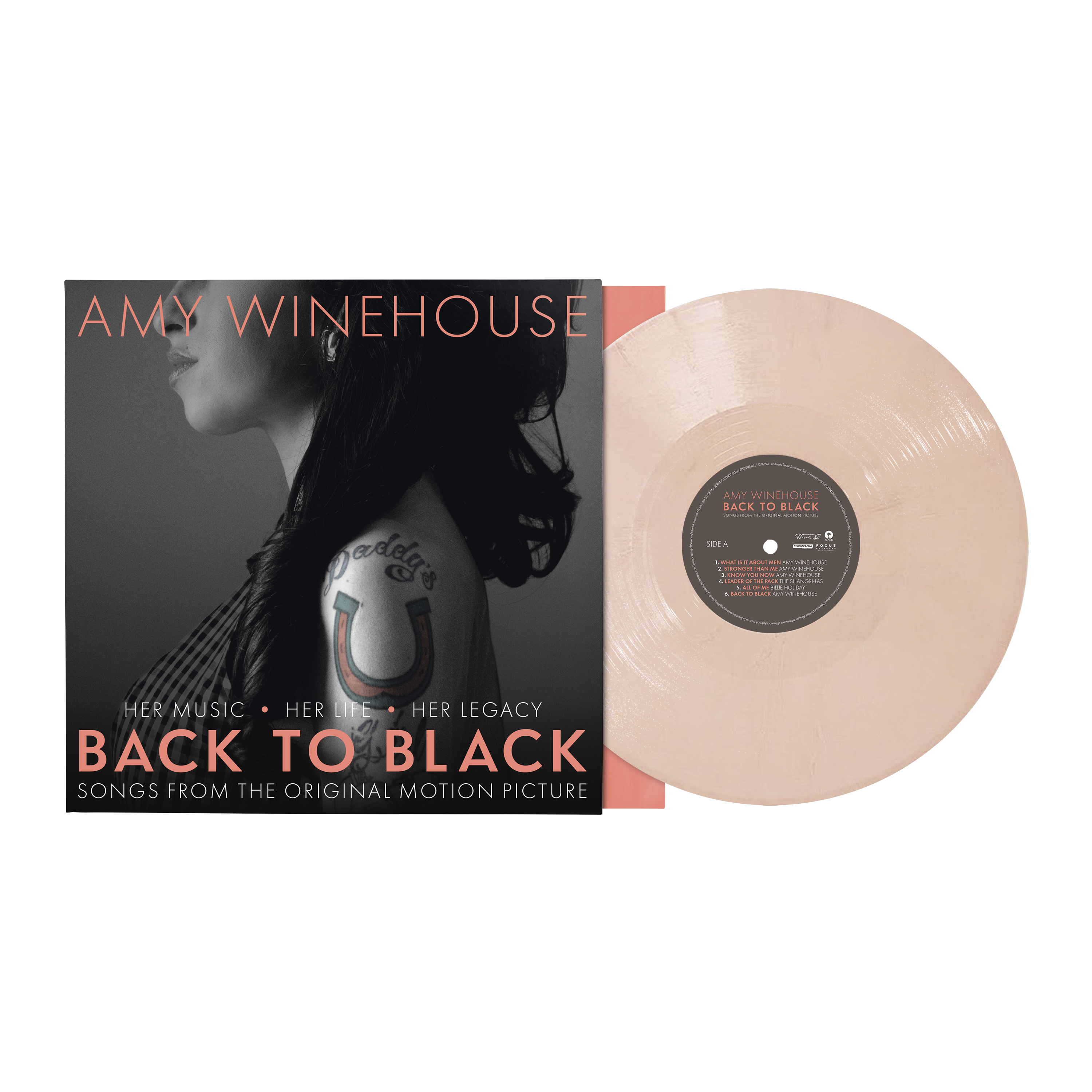 Original Soundtrack - Back To Black - Songs from the Original Motion Picture: Exclusive Peach Vinyl LP