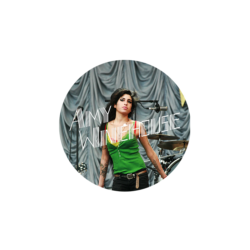 Amy Winehouse - Live At Glastonbury Slipmat